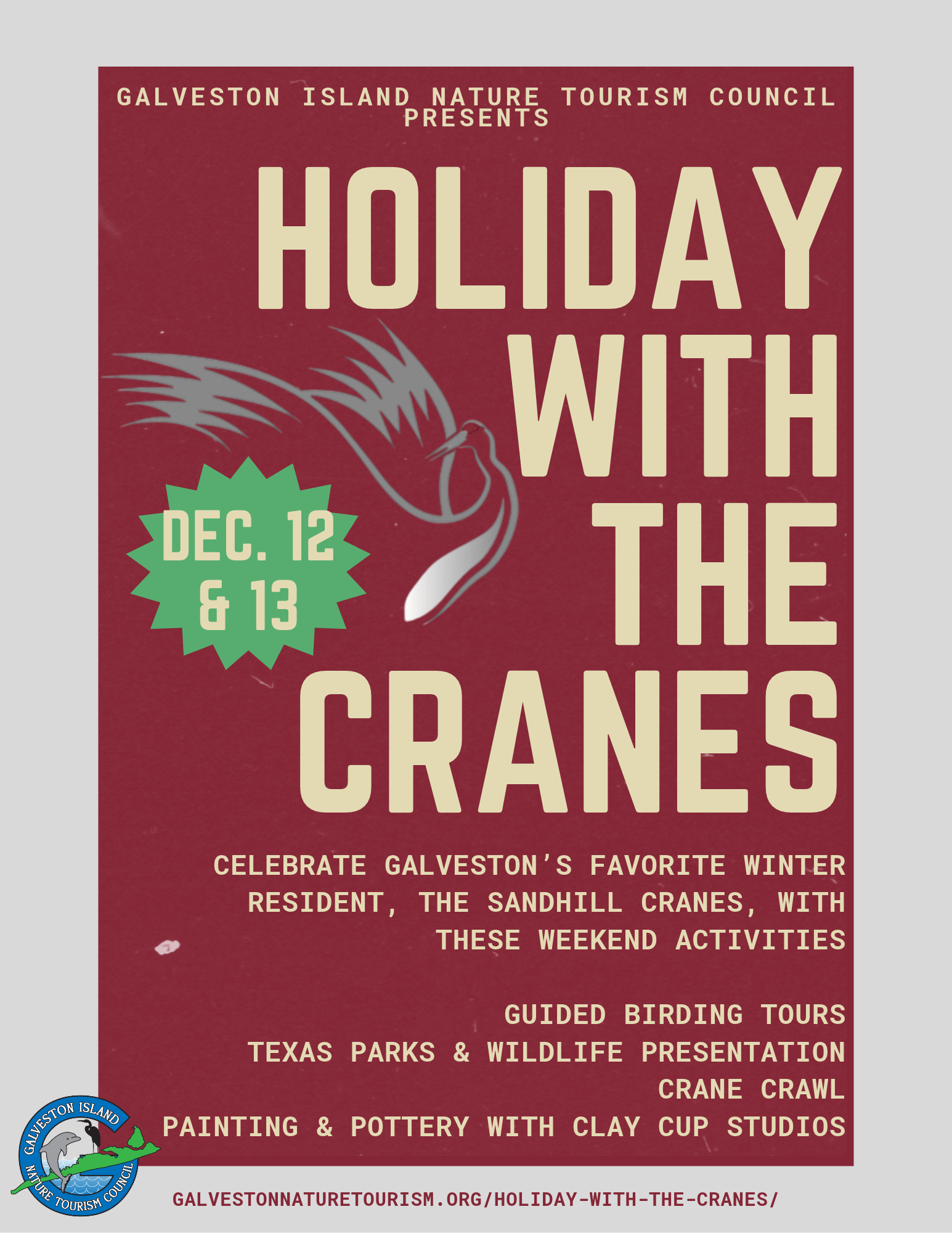 Holiday with the Cranes